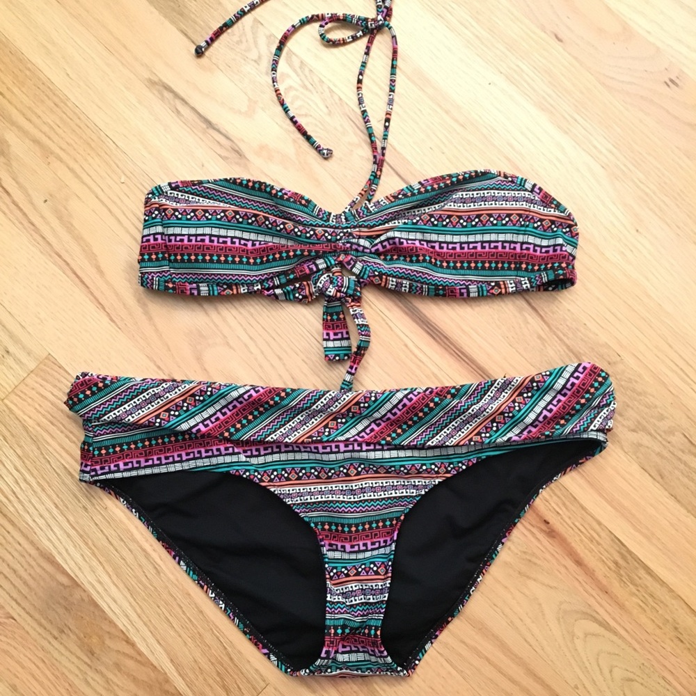 Kirra patterned bikini set M/XL